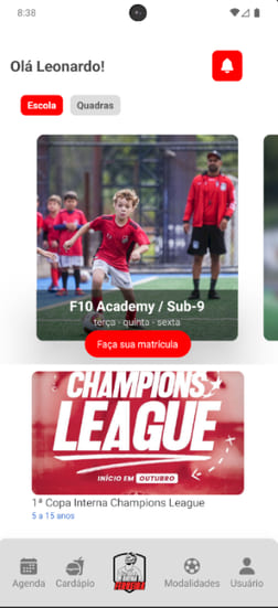 Arena Ferreirinha — app mobile