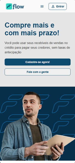Flow Solutions — versão mobile