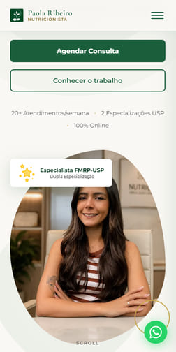 Paola Ribeiro — versão mobile